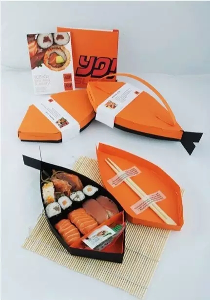 壽司外賣(mài)包裝盒設(shè)計(jì)