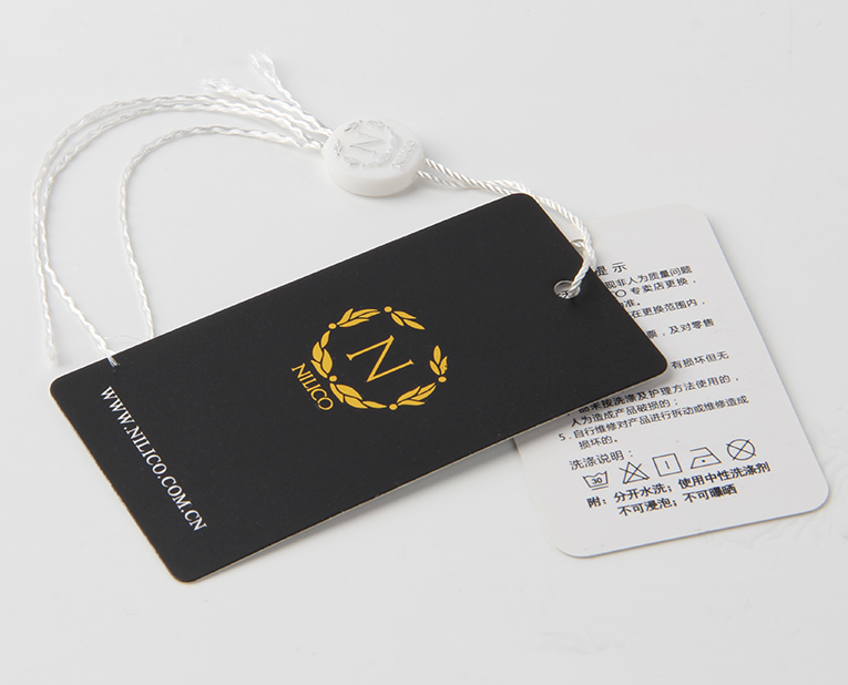 襯衫吊牌如果使用燙金工藝，工廠的老師傅對這1點很在意